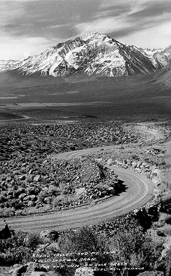 sherman grade near bishop